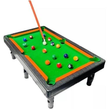 Imagem de Mesa de Bilhar Infantil Portátil Snooker Diversão Completa para os Pequenos Campeões!