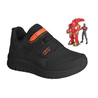 Imagem de Tênis Infantil Menino Kidy Ultra Flex Preto 29