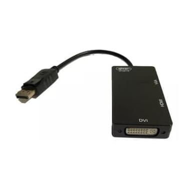 Imagem de Adaptador Dp X HDMI/vga/dvi Knup Kp-ad110 (displayport)