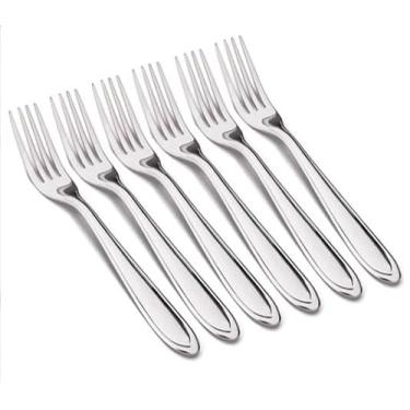 Imagem de Conjunto 6 Garfos de Mesa em Aço Inox