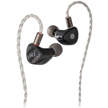 Imagem de TINHIFI C3 HiFi fone de ouvido LCP PU diafragma composto em monitores de orelha com 0.78 2pin cabo banhado a ouro IEM fones de ouvido