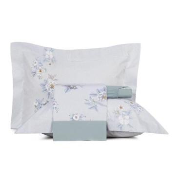 Imagem de Jogo de Cama Queen 4 Peças Altenburg Algodão Lux 200 Fios Amorata