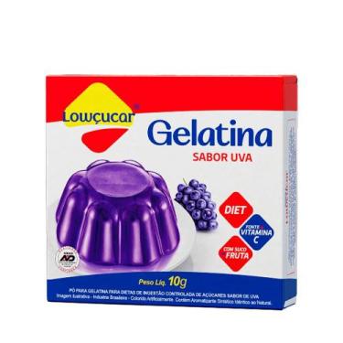 Imagem de Gelatina Uva Zero Açúcar Lowçucar  10g