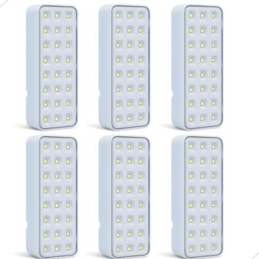 Imagem de Luminária de Emergência Recarregável com 30 LEDs 110v e 220v Portátil para Iluminação Segura (6)