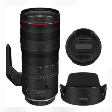 Imagem de Película protetora de vinil 24-105 2.8 Película protetora para Canon RF 24-105 mm F2.8 (cruz ultra preta)