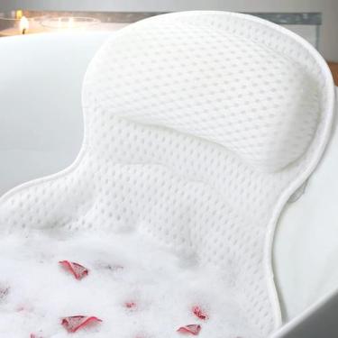 Imagem de Almofada de banho Ozyalo Luxury para apoio de pescoço e costas