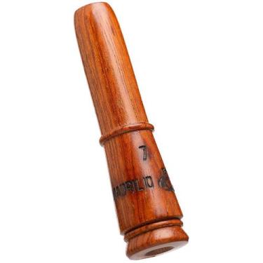 Imagem de Apito pio madeira canudo observação aves silvestres artesanal profissi