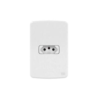 Imagem de Conjunto 1 tomada 2p+t 10a branco composé - weg