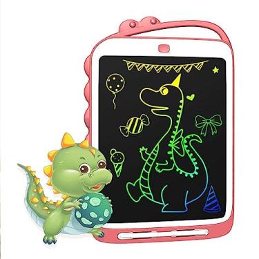 Imagem de TEROW Tablet Lcd Para Escrita Infantil, Bloco De Desenho Rabiscos E Desenhos Meninos Meninas 2 A 6 Anos, 12,5" (32 Cm), Brinquedos Educativos Reutilizáveis Jogos, Presente Aniversário Crianças Peque
