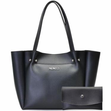 Imagem de Bolsa Saco Com Carteira Casual Dia A Dia Trabalho faculdade detalhe pi