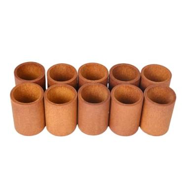 Imagem de Puruoda 10 peças de elemento filtrante compatível com filtros e silenciadores de admissão Gast 33K850 33K864 33K865 33K875 33K876 33K878 33K879 33K881 33K884 53VC79 compatível com peça Grainger AC393