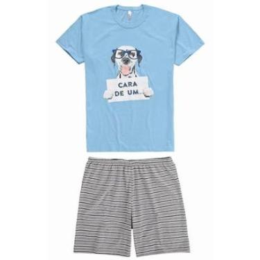 Imagem de Pijama Masculino Curto Dog Malwee - Algodão 1000069421-Unissex