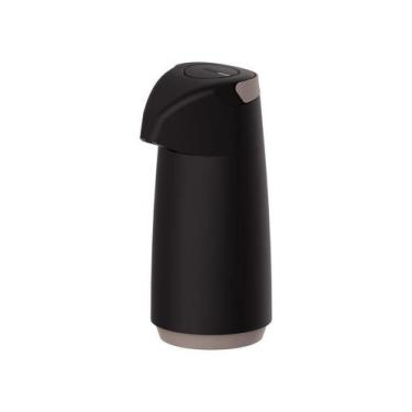 Imagem de Garrafa Térmica Tramontina Preto 1L Vidro, 1L, Preto