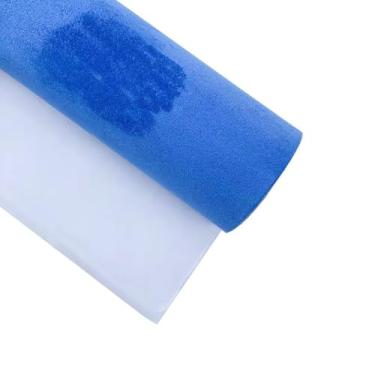 Imagem de Self-Adhesive Velvet Fabric (20x70cm, 1PC) – 0.8mm Thick Synthetic Suede for Car Roof Lining, DIY Projects, Durable(SkyBlue)