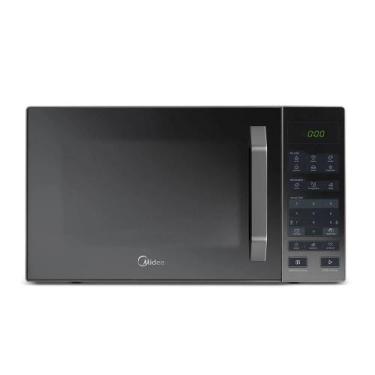 Imagem de Microondas 27l Espelhado Midea, Smartplate, Prata, 127v, 110V