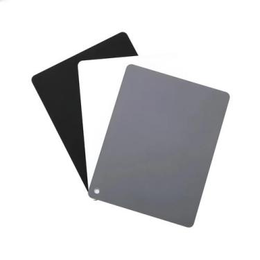 Imagem de Conjunto De Cartões De Equilíbrio De Branco 4x5.2 PVC 18% Cinza Neutro