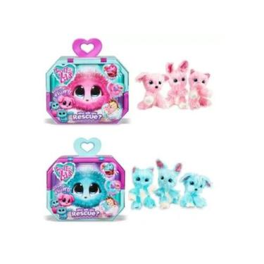 Imagem de Little Live Scruff-a-Luvs Mystery Pet, Rosa, Lilás, Azul Azul - Lightb