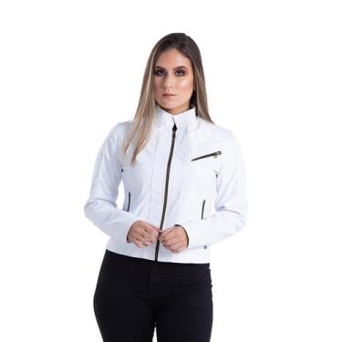 Imagem de Jaqueta de Couro Mathê Branco - Parra Couros, G
