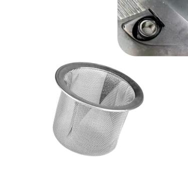 Imagem de MOXRUQ Tela de filtro de água do limpador de para-brisa, rede de filtro de limpador de aço inoxidável, substituição de filtro antientupimento para carro, compatível com o modelo 3/Y (prata)