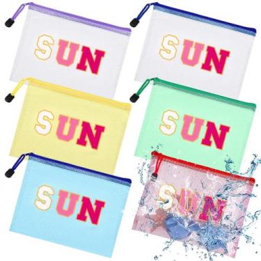 Imagem de Bolsa de maquiagem Kacctyen Clear Sun Waterproof Beach Pool 12 unidade