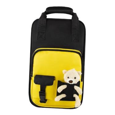 Imagem de menolana Bolsa para baqueta com suporte para martelo de bateria com alças ajustáveis, estojo para armazenamento de varas de bateria, acessórios de percussão, Amarelo