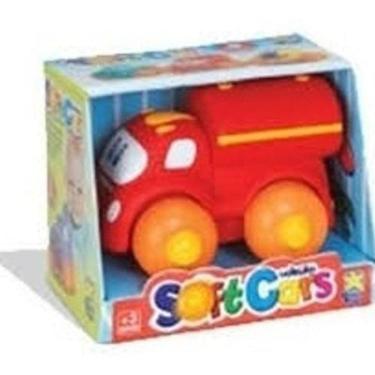 Imagem de Carrinho Coleção Soft Cars - Mordedor Para Bebê