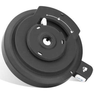 Imagem de Tampa externa para sorvete Ninja NC701 NC700 - Tampa de substituição reutilizável compatível com Ninja Swirl da Creami NC700 Series Ice Cream (sem remo)