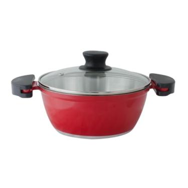 Imagem de CONJUNTO DE PANELA ALUMINIO FUNDIDO GULí LINHA RETRí 5 PEí AS