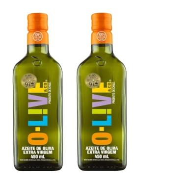 Imagem de Combo 2 unids. - O-LIVE & Co, Azeite de oliva extra virgem, Chileno, vidro, 450ml