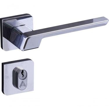 Imagem de Fechadura Vega 4741 Externa Cromado - 83656 - Aliança Fechadura Vega 4741 Externa 83656 Cromada - Aliança