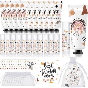 Imagem de Conjunto de protetor labial Dimsile Hand Cream Gifts para professores