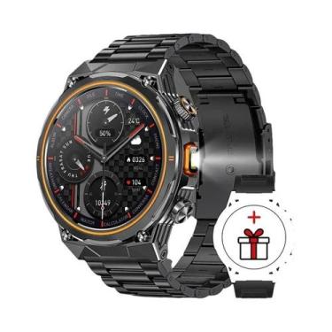 Imagem de Relógio Inteligente Militar Masculino LIGE 400mAh Com Lanterna LED Esp