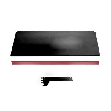 Imagem de Bandeja Prateleira Ponta 30X73 Gôndolas New Plus Sa Gôndolas - Sa Gond