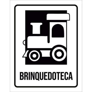Imagem de Kit 5 Placas Setor Brinquedoteca 36X46