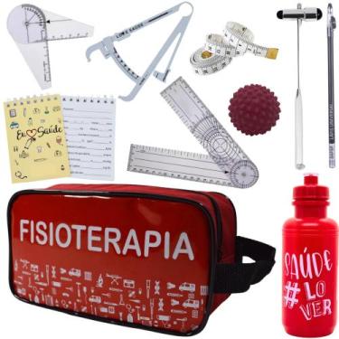 Imagem de Kit De Fisioterapia Goniometro Martelo Buck - Love Saude, NECESSAIRE F