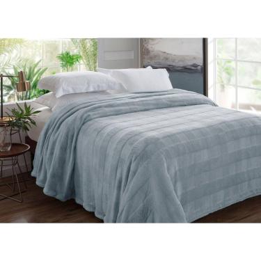 Imagem de Manta Lili Katz Crystal Degrade 2,20X2,40M Azul Jolitex