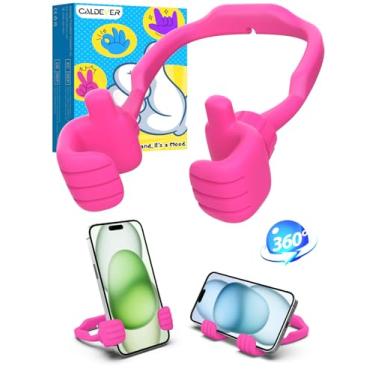 Imagem de Meias de Natal para adolescentes, meninas, mulheres, suporte de telefone celular: suporte de telefone preguiçoso para presentes de mesa para adultos, crianças, adolescentes, esposa, mãe, elefante