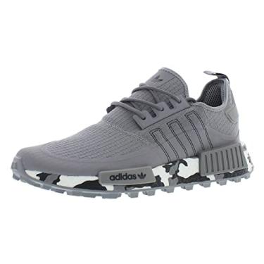 Imagem de adidas Tênis masculino NMD_r1, Cinza/branco/preto e cinza, 42