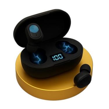 Imagem de Fone de Ouvido Bluetooth Sem Fio 5.0 TWS Wireless Compatível com IOS Iphone e Android Redução de Ruído Toque Inteligente Resistente ao Suor Para Trabalho Academia Musculação Treino e Lazer Premium
