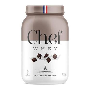 Imagem de Chef whey protein zero lactose choc.amargo 907g - chef whey