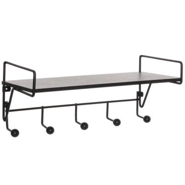 Imagem de Prateleira Com Ganchos Black