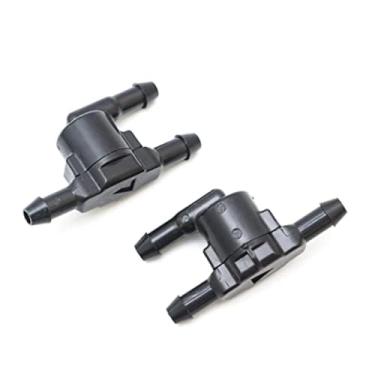 Imagem de Bocais de lavagem de para-brisa para Le/xus RX350 2010-2018 bocal de lavadora de limpador de para-brisa dianteiro de carro, 2 peças de carro