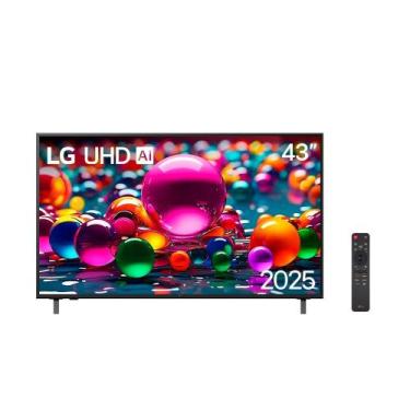 Imagem de Smart Tv LG 43" 4K Ultra HD WebOS 25 AI Smart Magic Alexa 43AU801