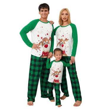 Imagem de Pijamas de Natal que combinam com a família, pijamas Awoscut para mamã