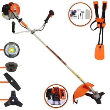 Imagem de Máquina de Cortar Grama Vulcan VR620H À Gasolina 62cc Motor 2T 3HP 12.