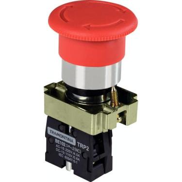 Imagem de Botão de Emergência Tramontina TRP2-BS542 1NF Base de Metal