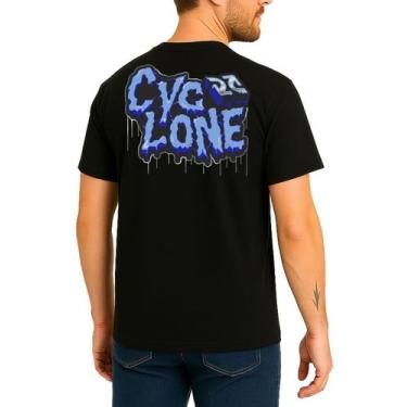 Imagem de Camisa Cyclone Slow Melt Metal, Preto, G