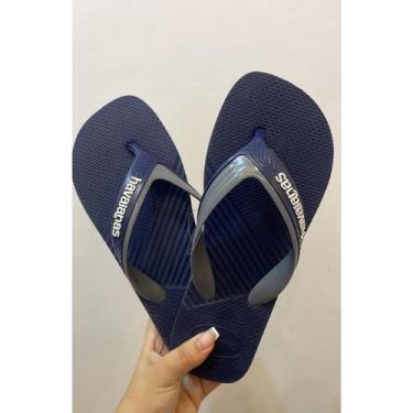 Imagem de Chinelo Dual - Masculino - Havaianas, Marinho, 39/40