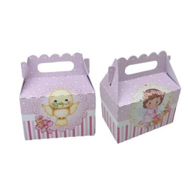 Imagem de Kit 30 Caixinhas Maletinha Batizado lembrancinhas para Bombons - KIBUN