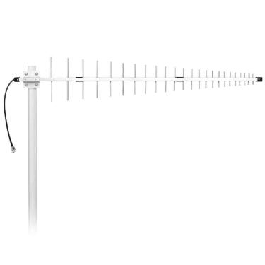 Imagem de Antena Externa Para Quadriband Aquario Cf-4000 800, 900, 1800 E 1900 Mhz 12 Dbi